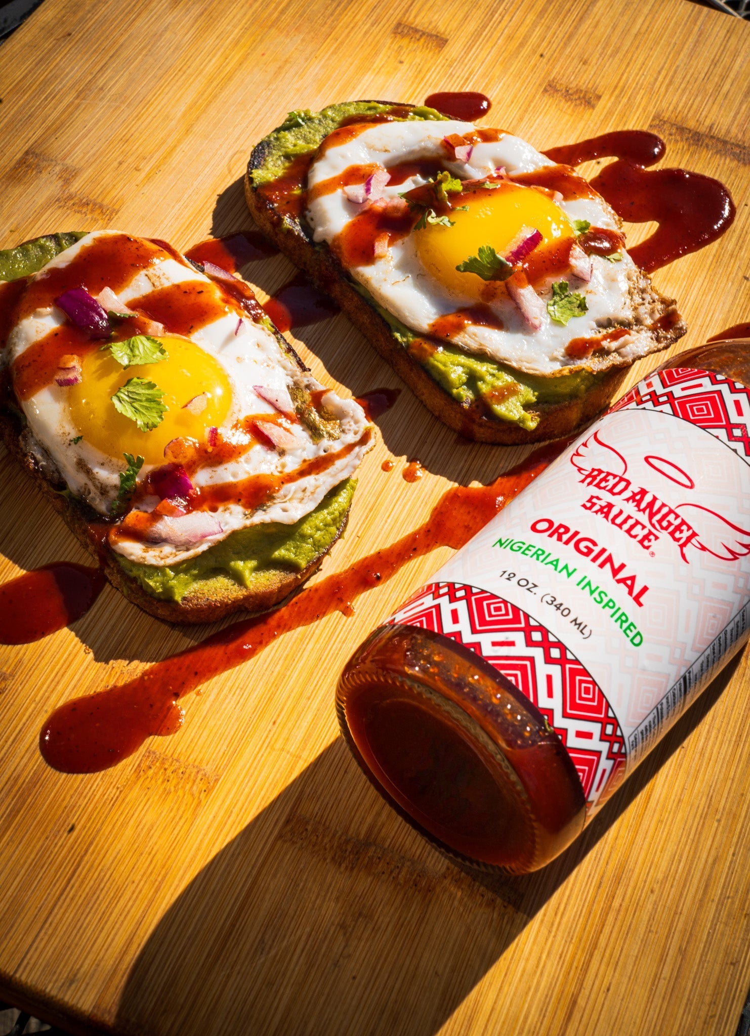 Avocado Toast with Chili Flakes and Egg